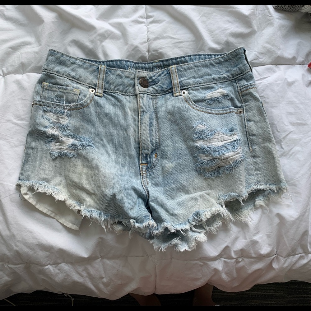 high waisted shorts